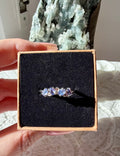 Anello in tanzanite