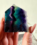 Slab in fluorite