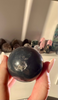 Sfera in black rose quartz