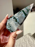 Diamante in agata muschiata