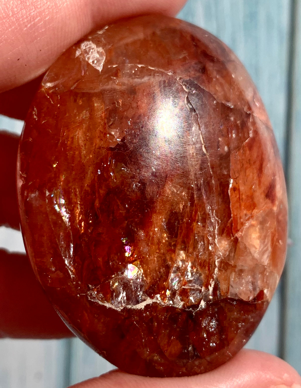 Palmstone in Fire Quartz