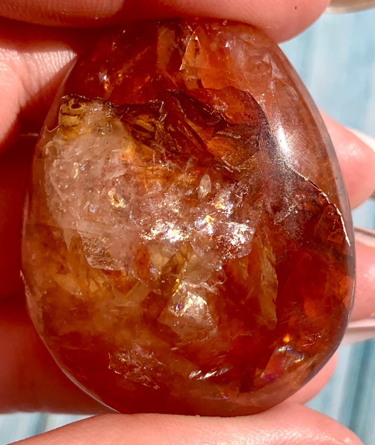 Palmstone in Fire Quartz