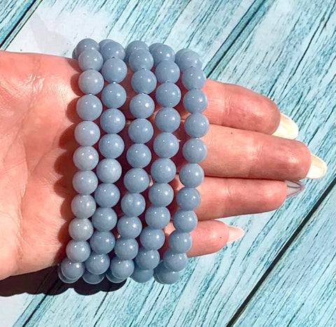 Angelite bracelet