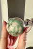 Sfera in agata sakura verde