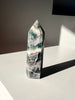 Torre in fluorite ed agata