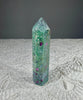 Torre in ruby-fuchsite