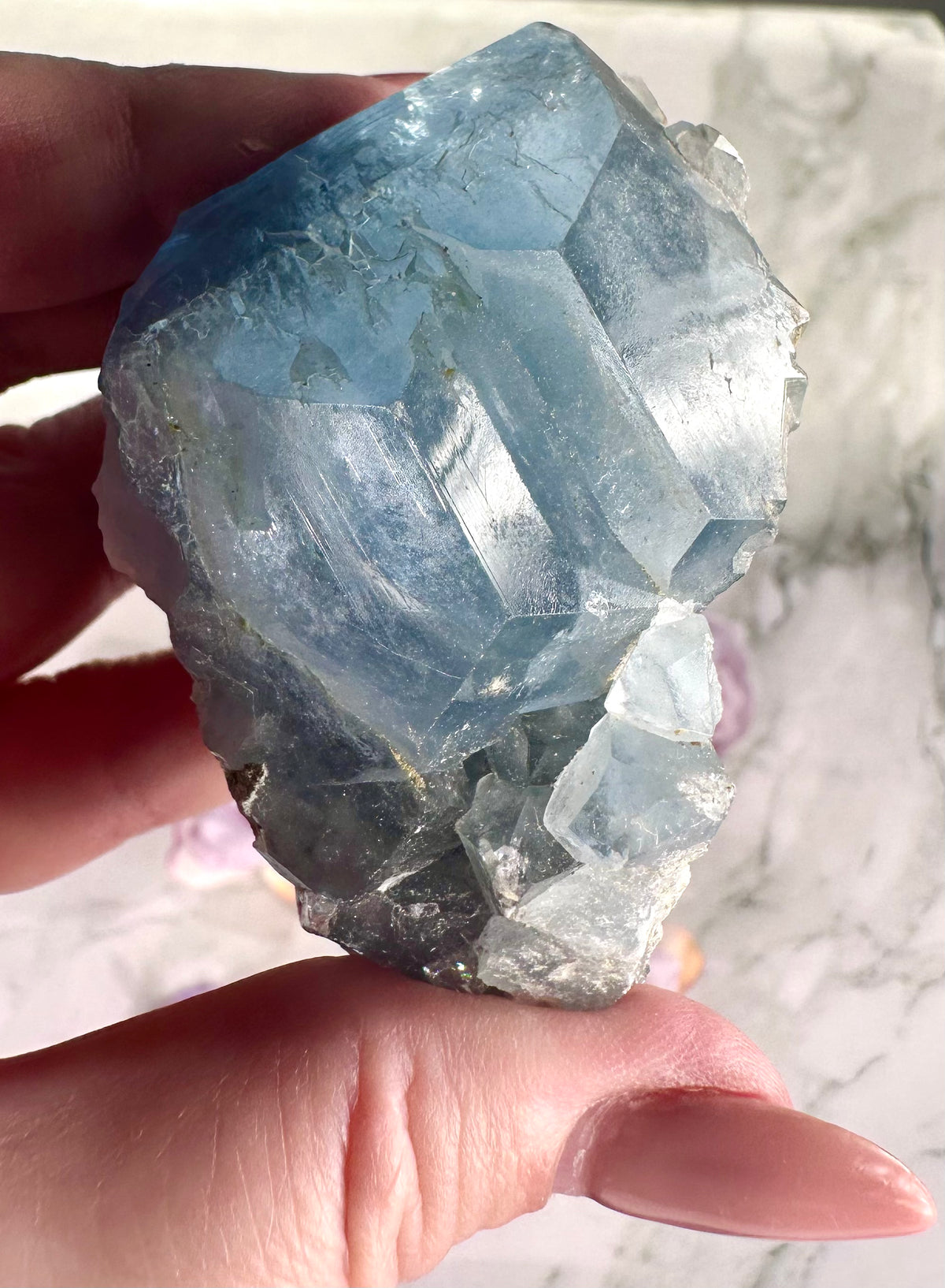 Cluster di celestite