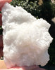 Cluster di aragonite bianca