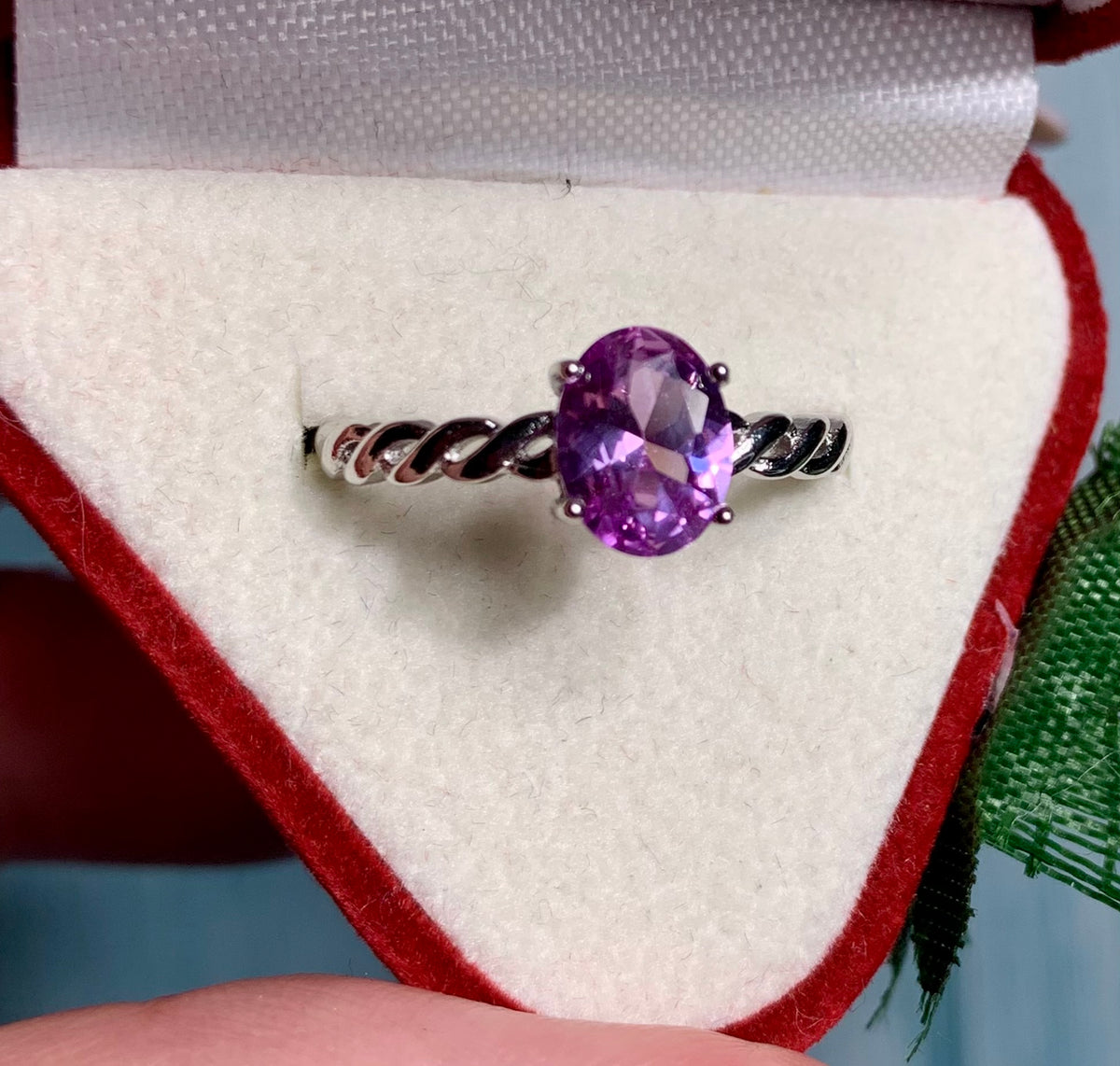 Alexandrite ring