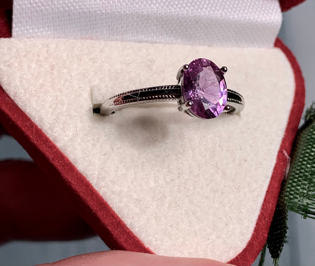 Alexandrite ring