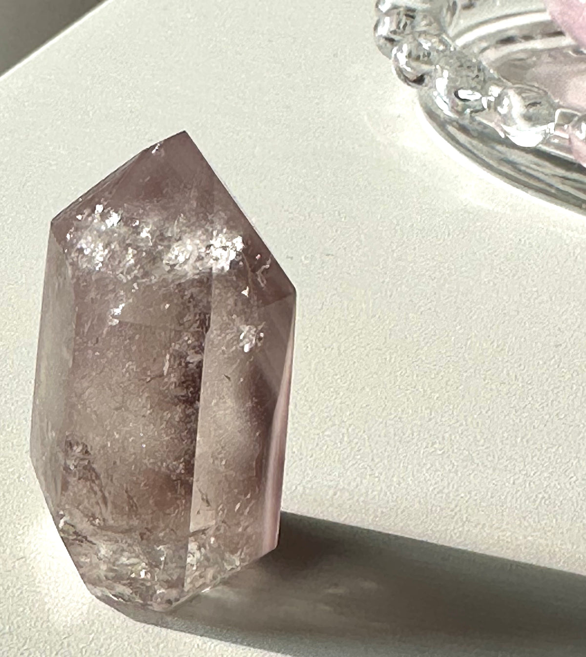 Punte e freeform di pink lithium quartz