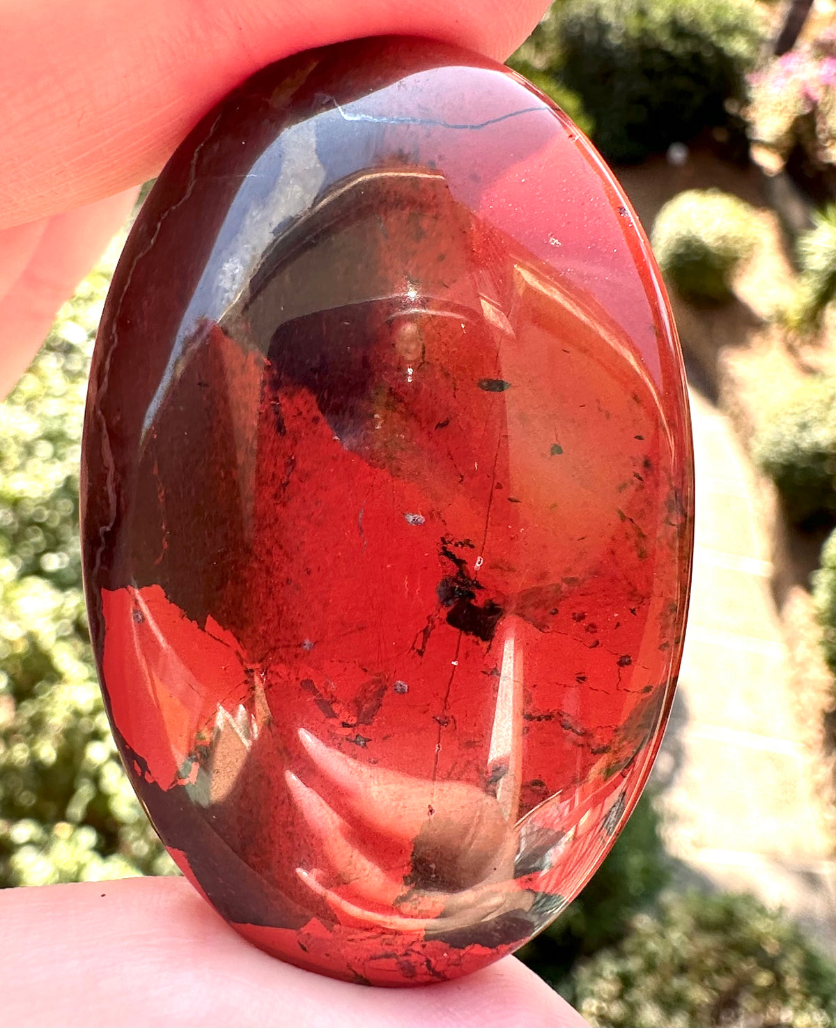 Palmstone in diaspro rosso