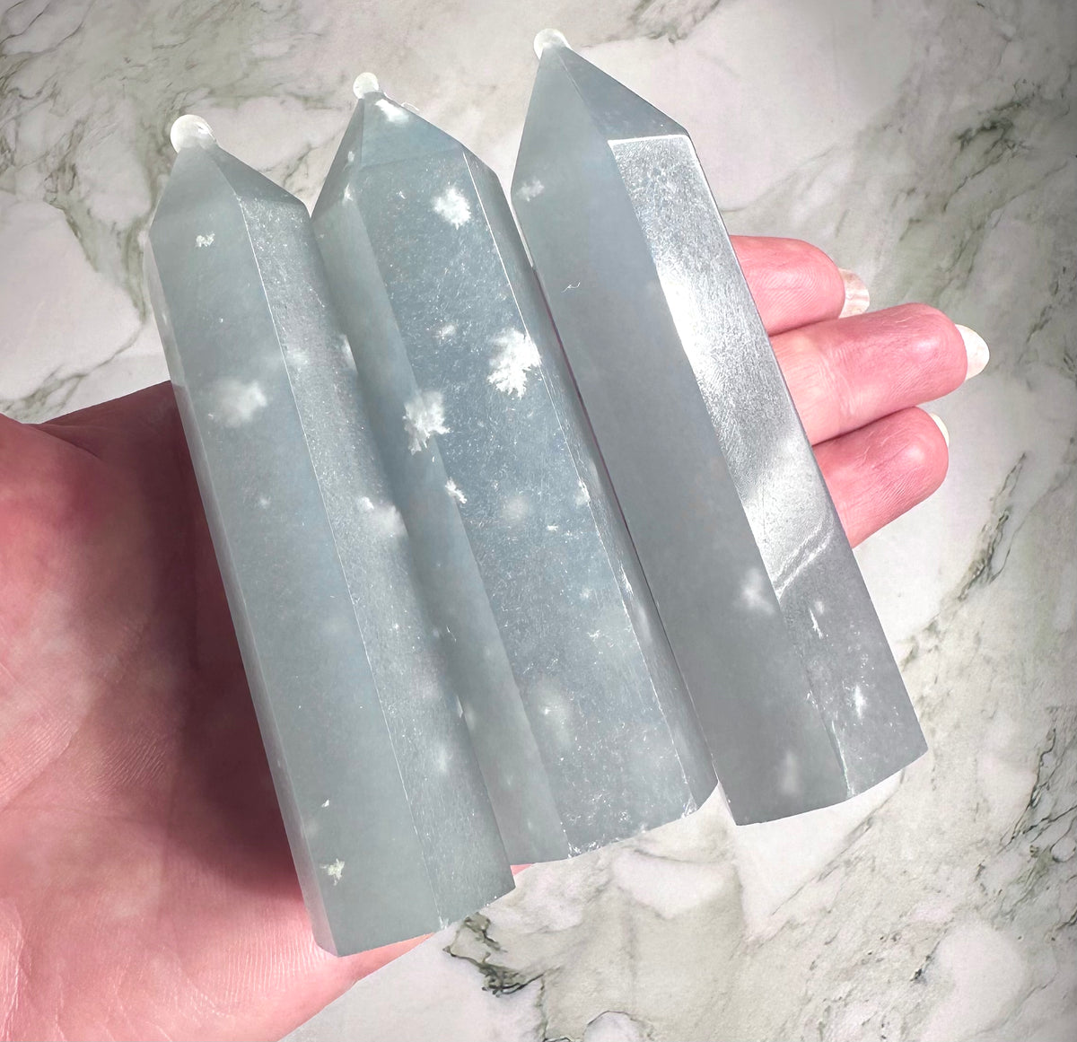 Torri in angelite snowflake