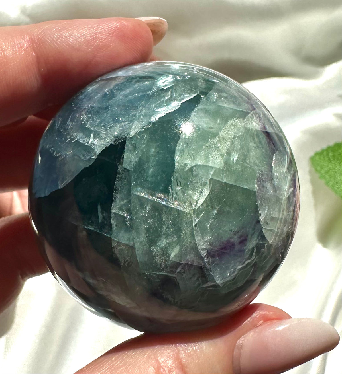 Sfera in fluorite