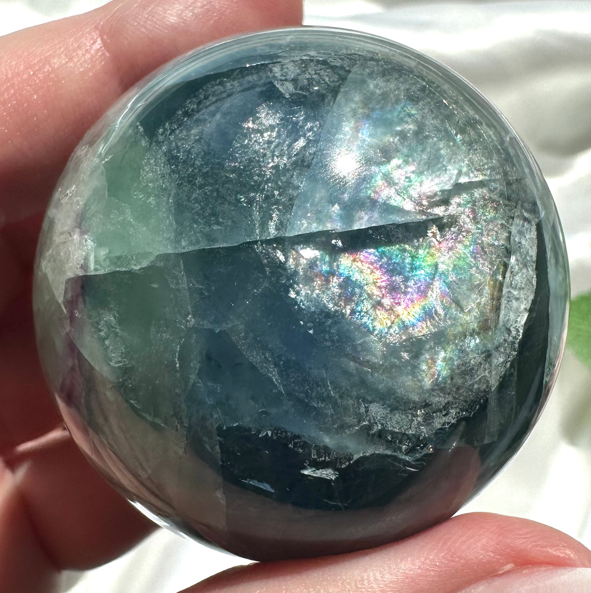 Sfera in fluorite