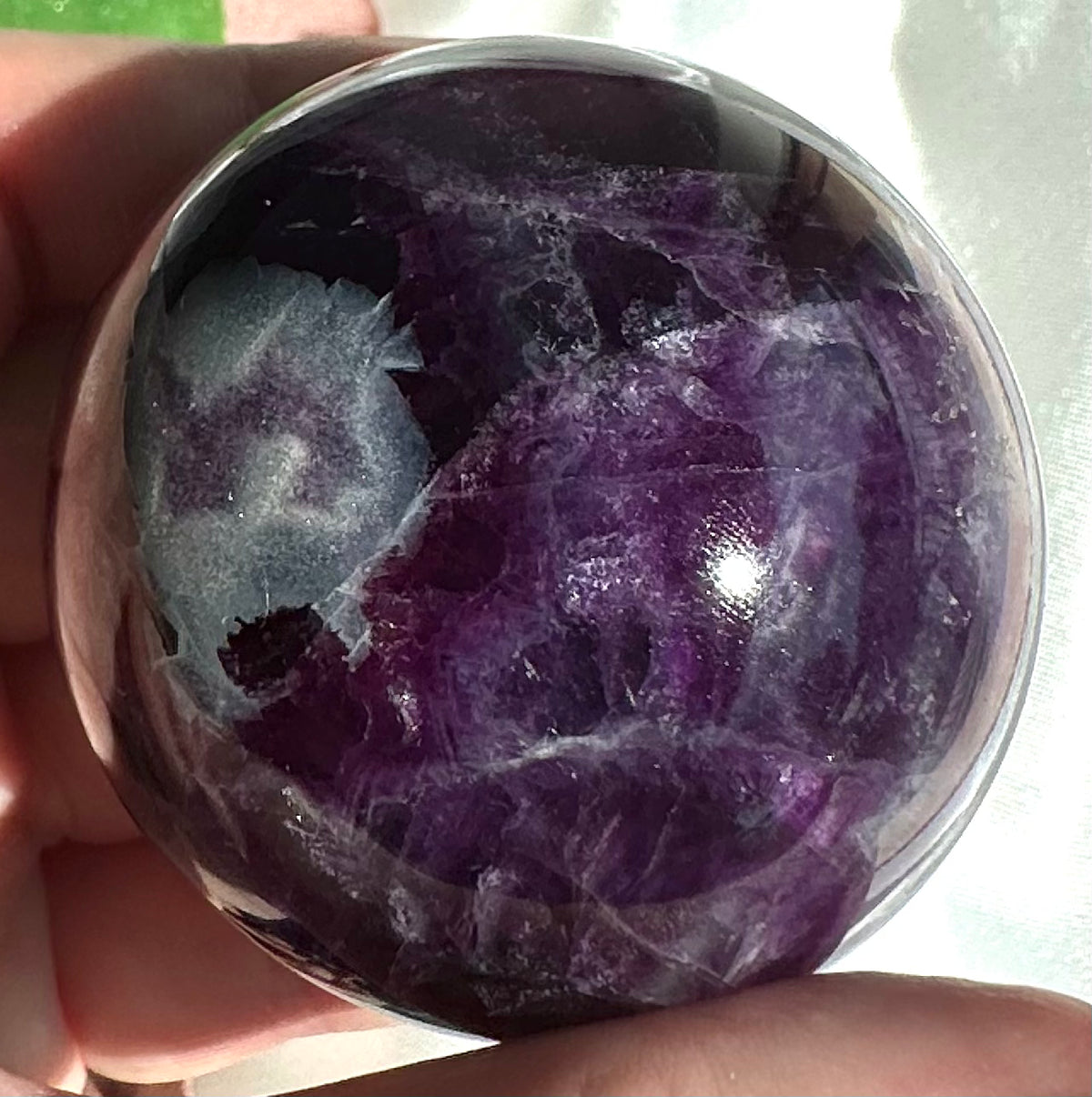 Sfera in fluorite