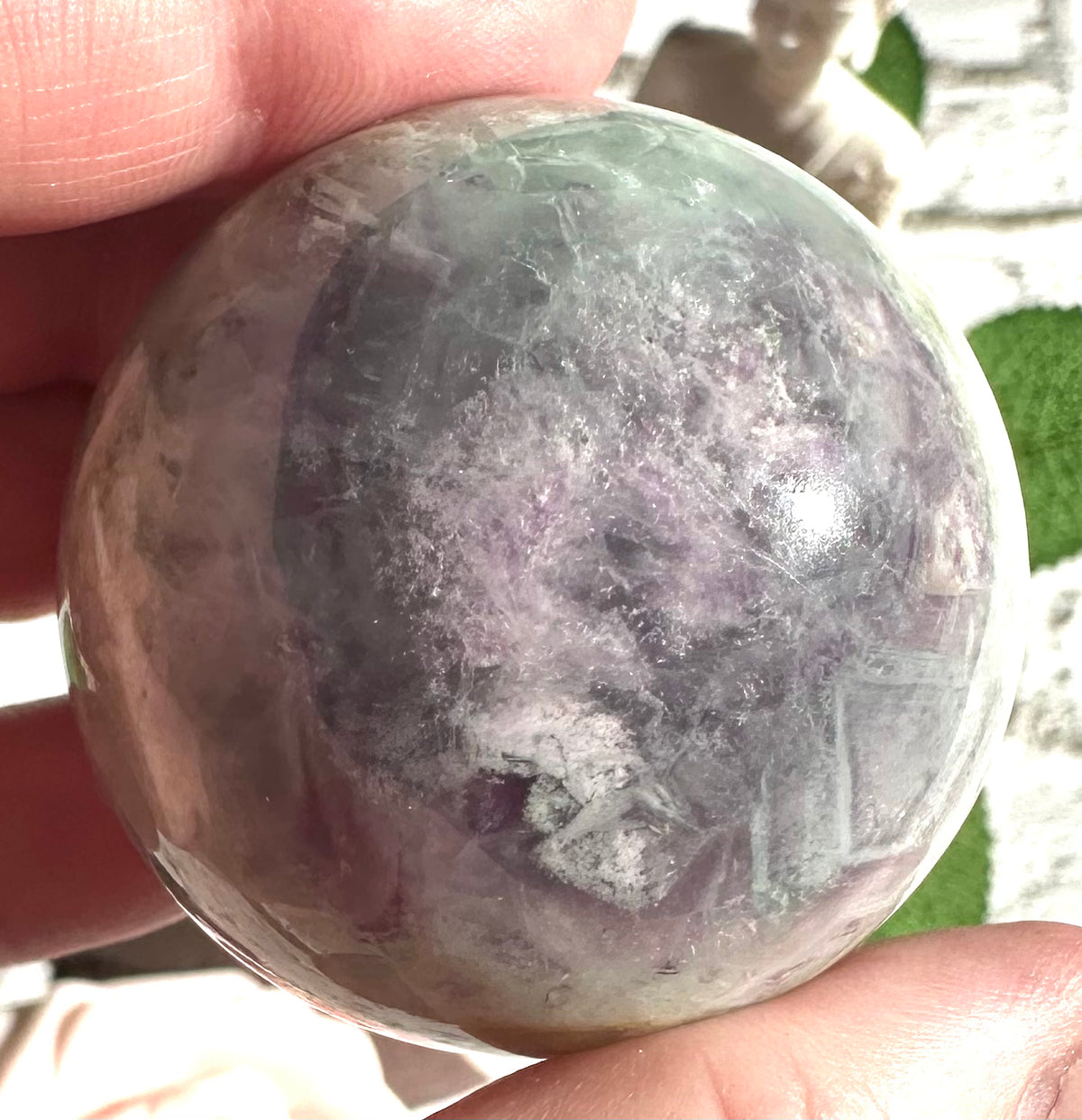 Sfera in fluorite