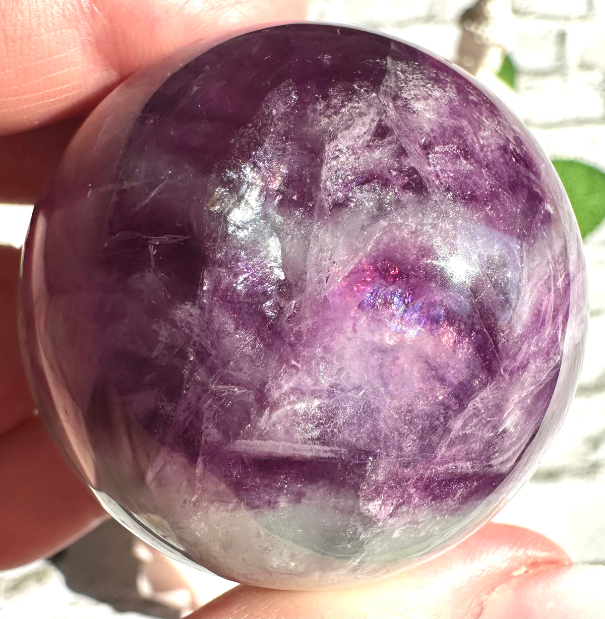 Sfera in fluorite