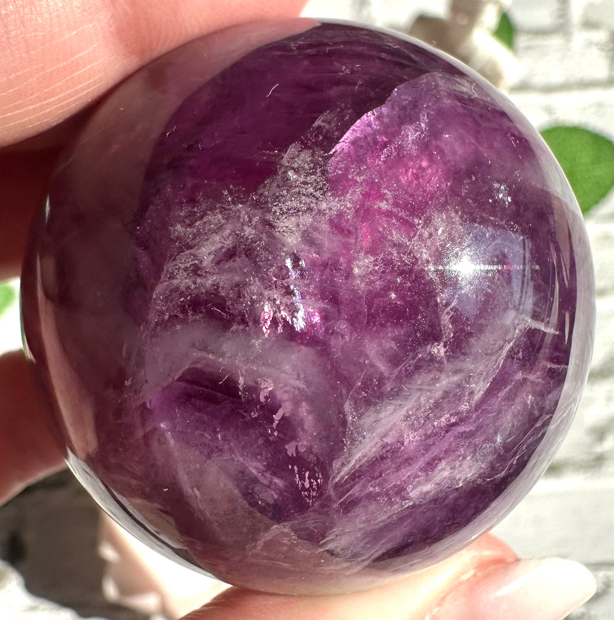 Sfera in fluorite