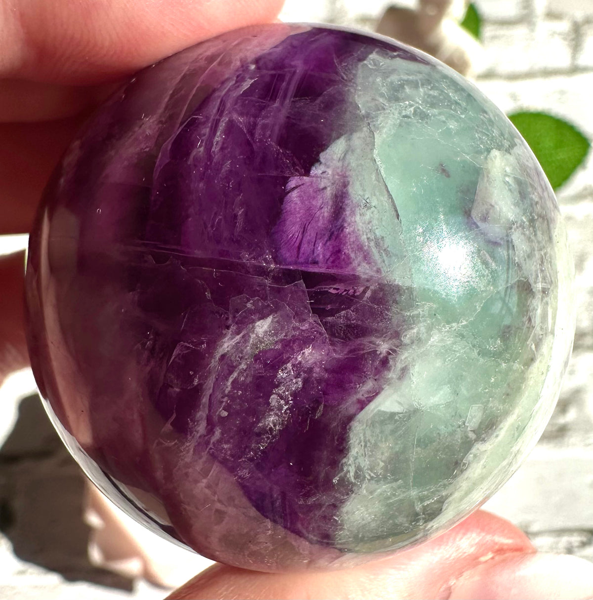 Sfera in fluorite