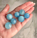 Sferette in acquamarina