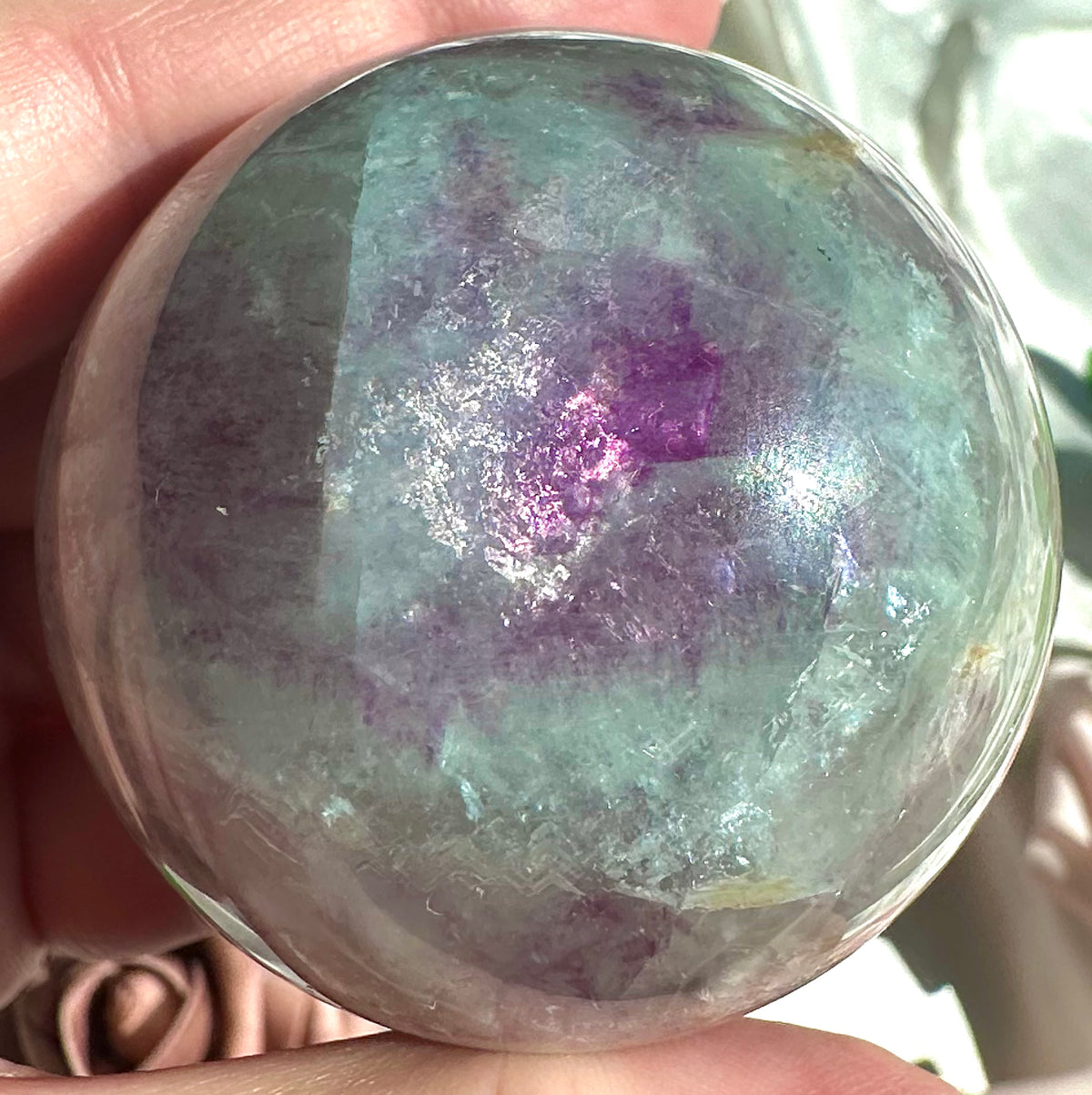 Sfera in fluorite