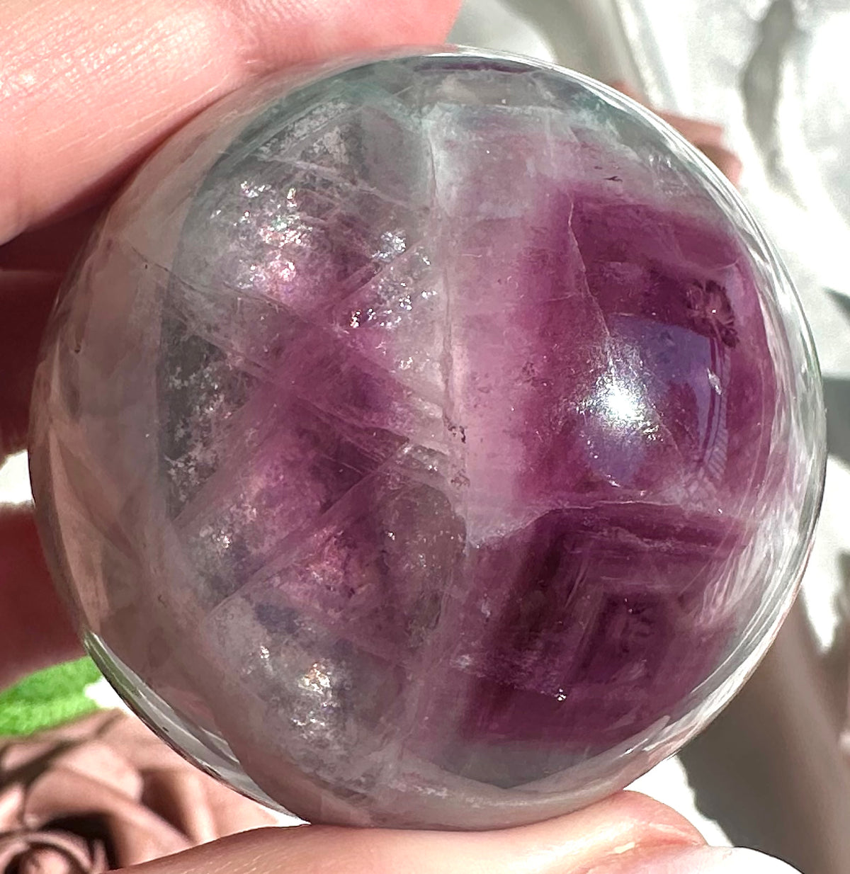 Sfera in fluorite