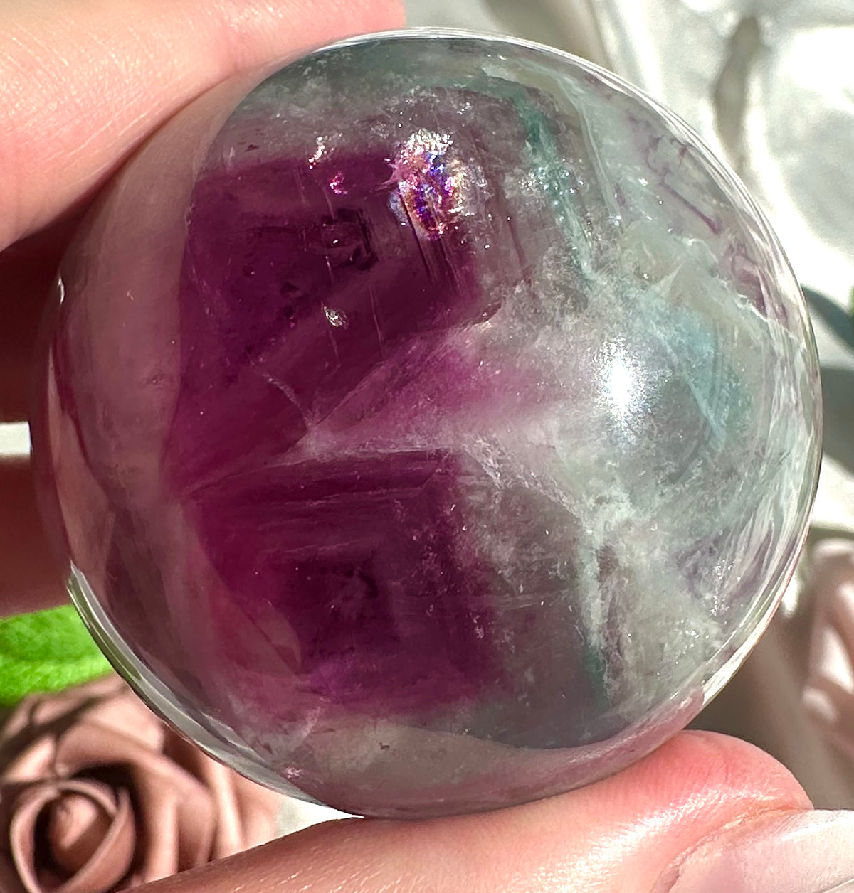 Sfera in fluorite