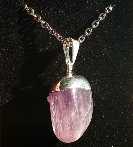 Amethyst Pendant Necklace