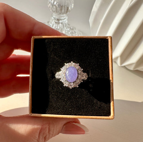 Anello in tanzanite