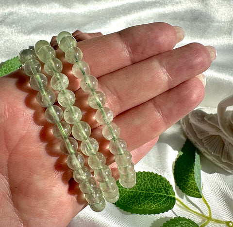 Bracciale in prehnite