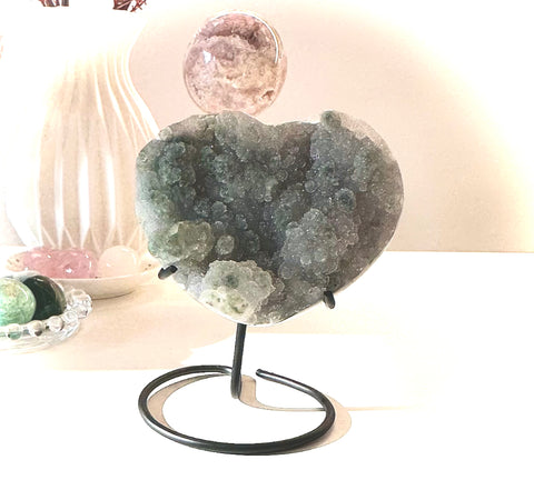Cuore in flower amethyst