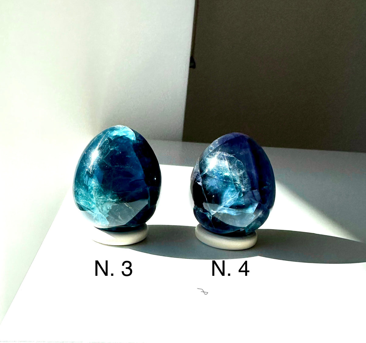 Uova in fluorite