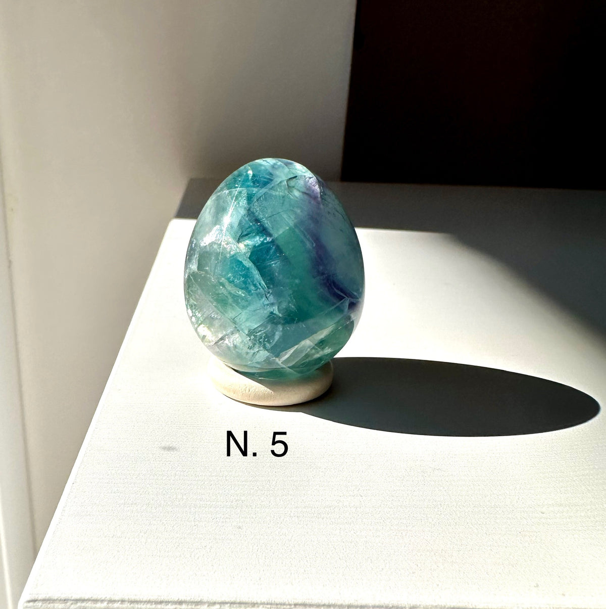 Uova in fluorite