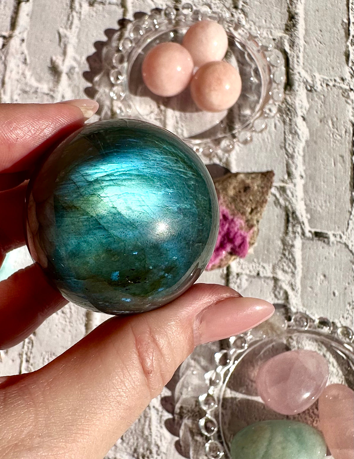 Sfera in labradorite