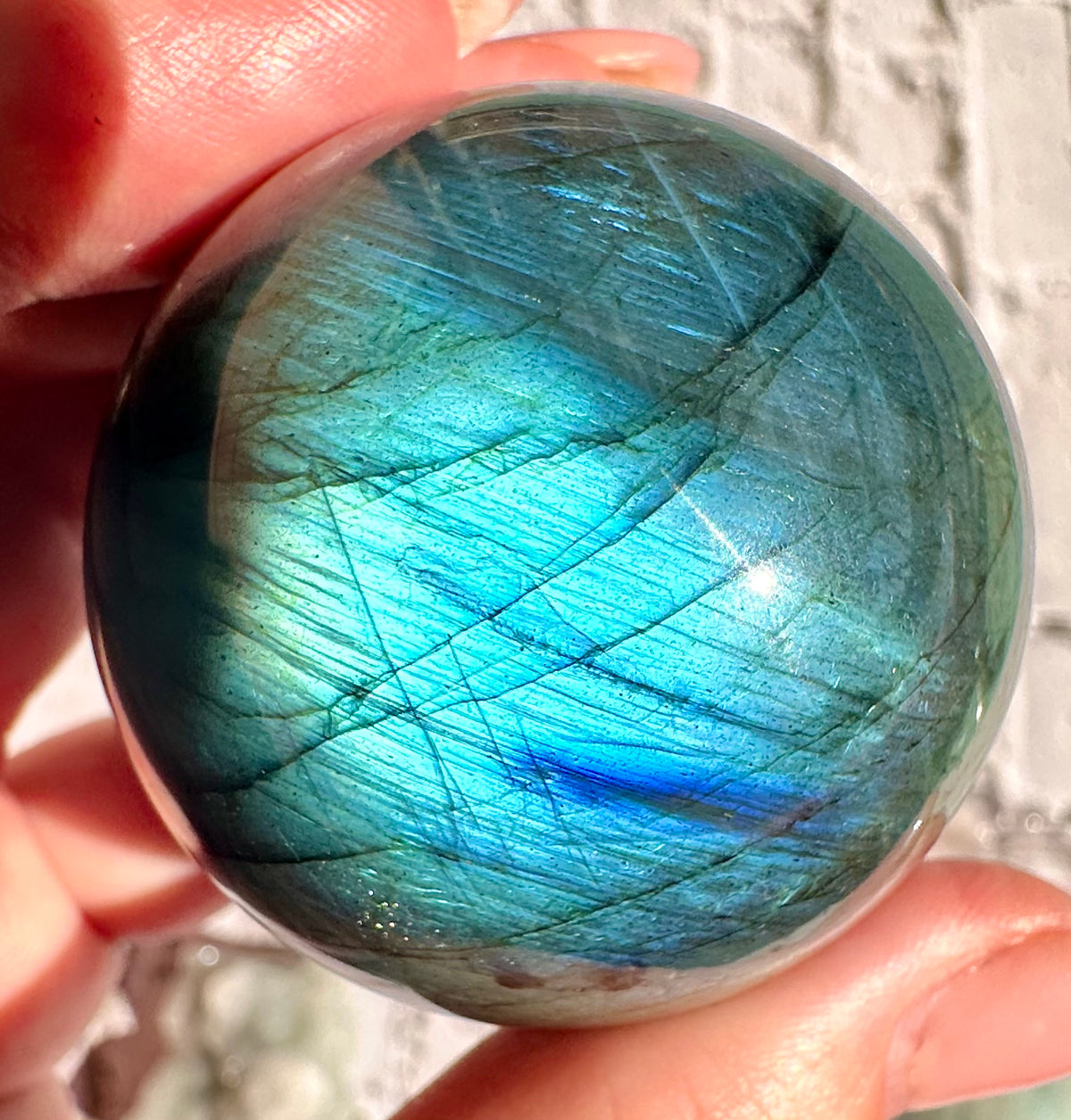 Sfera in labradorite