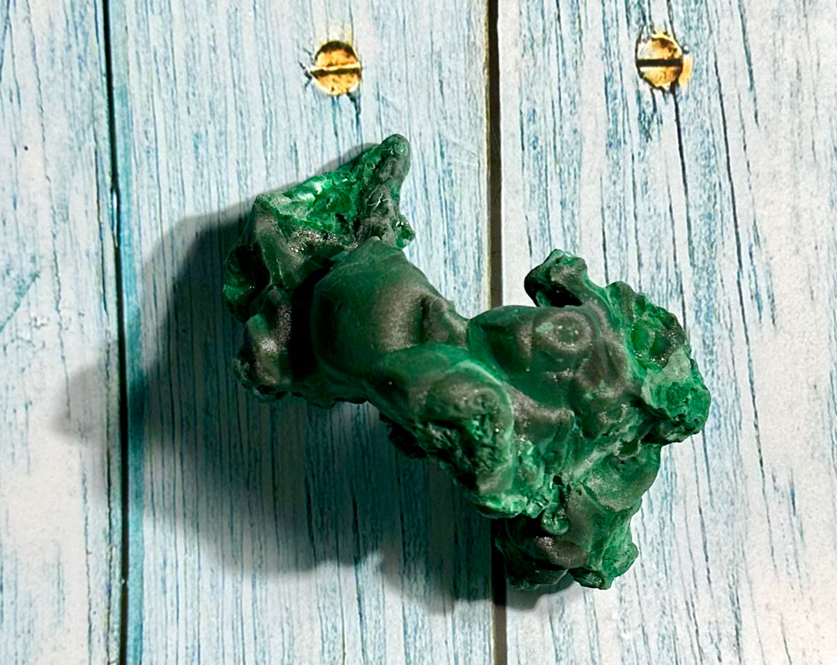 Velvet malachite cluster