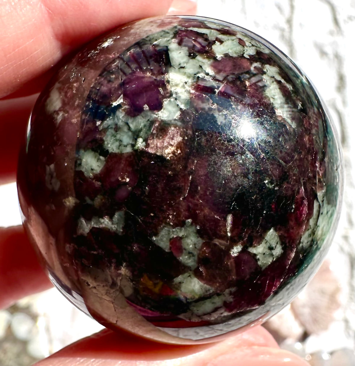 Sfera in eudalite