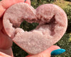 Pink Amethyst Heart
