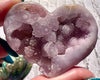 Pink Amethyst Heart