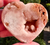 Pink Amethyst Heart