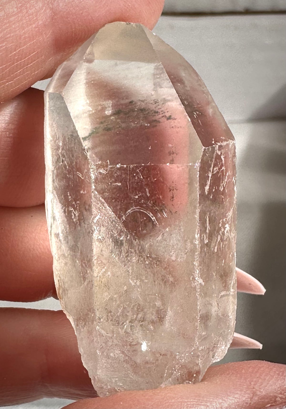 Hyaline quartz tips