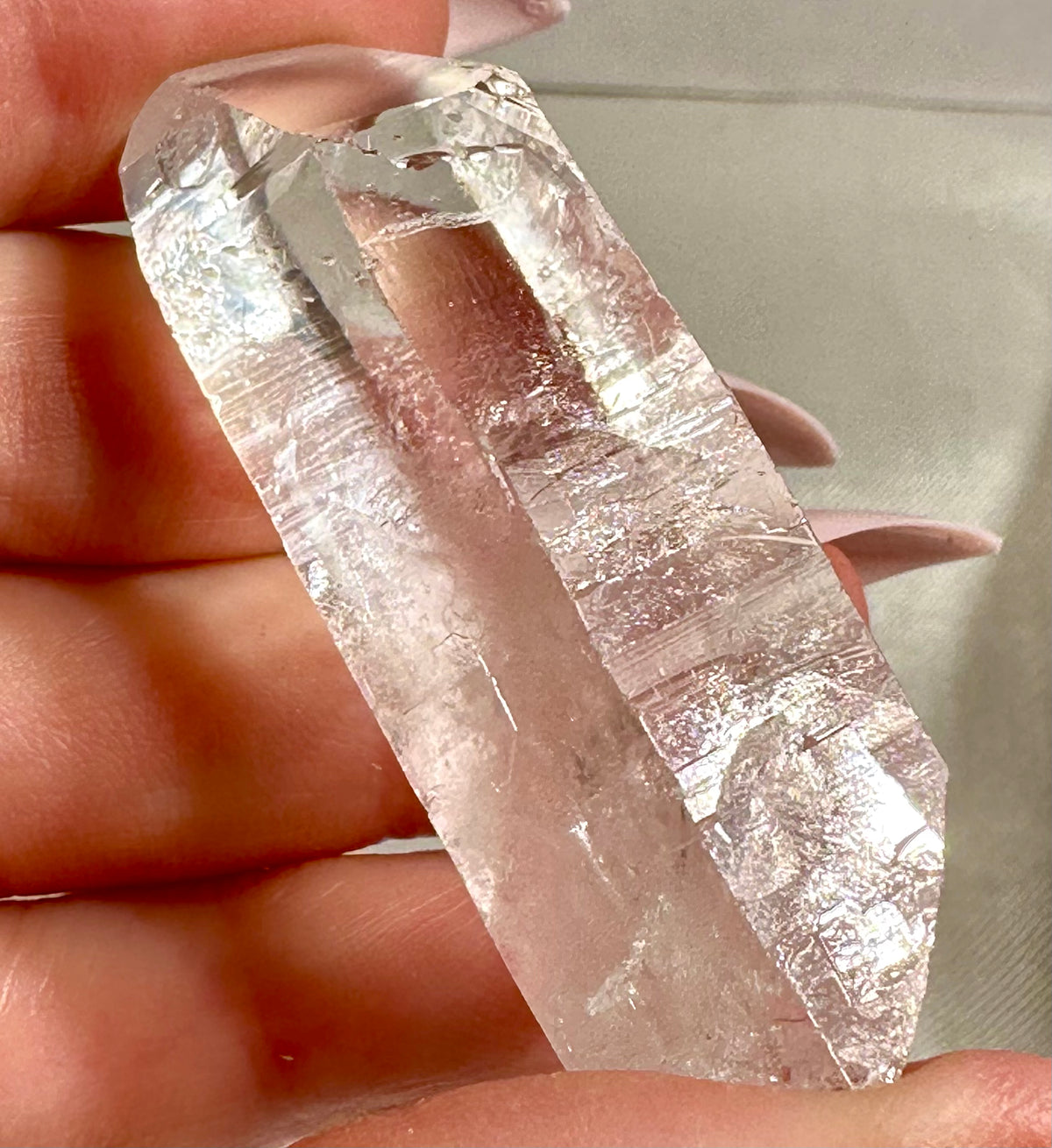 Hyaline quartz tips