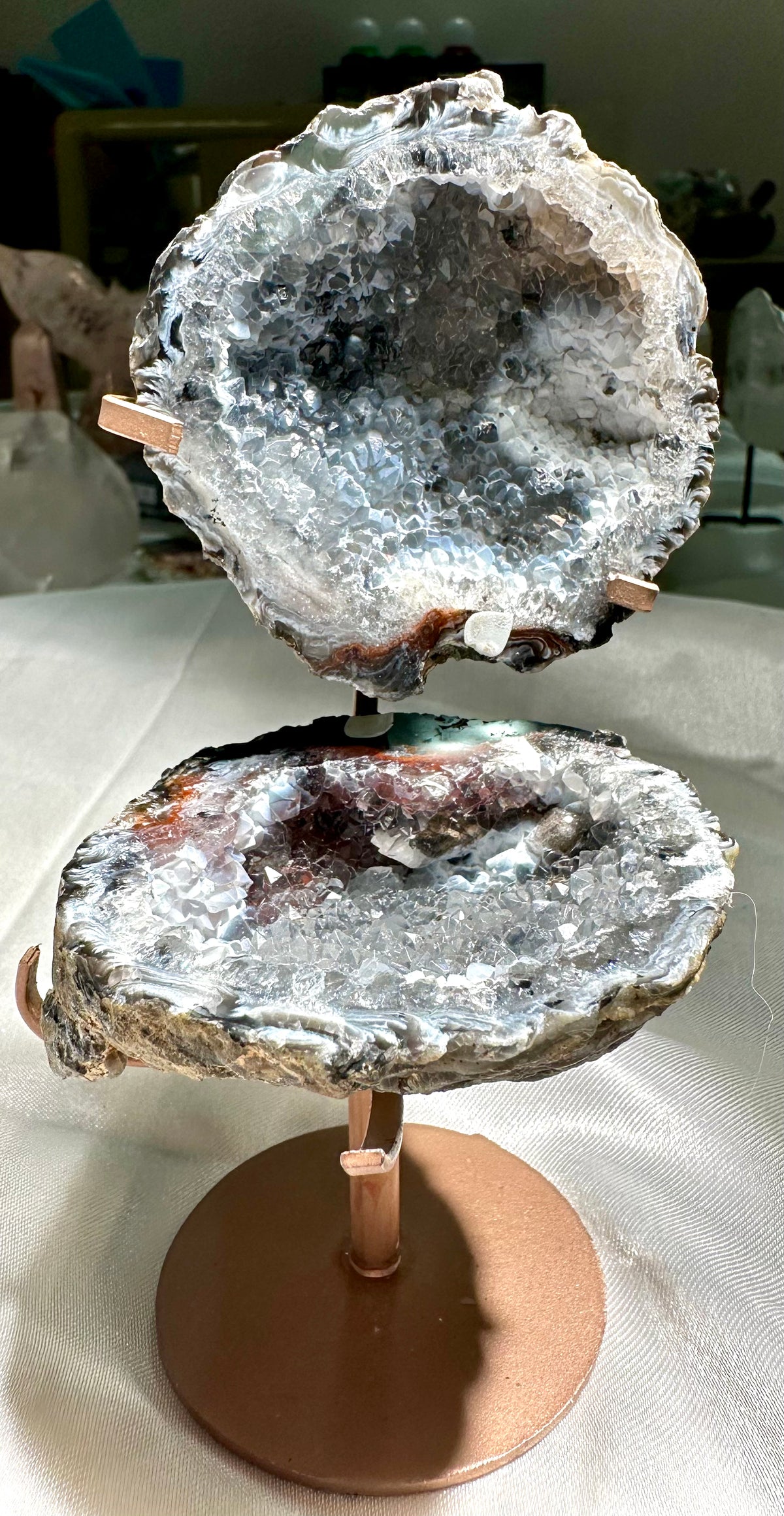 Agate jewelry box