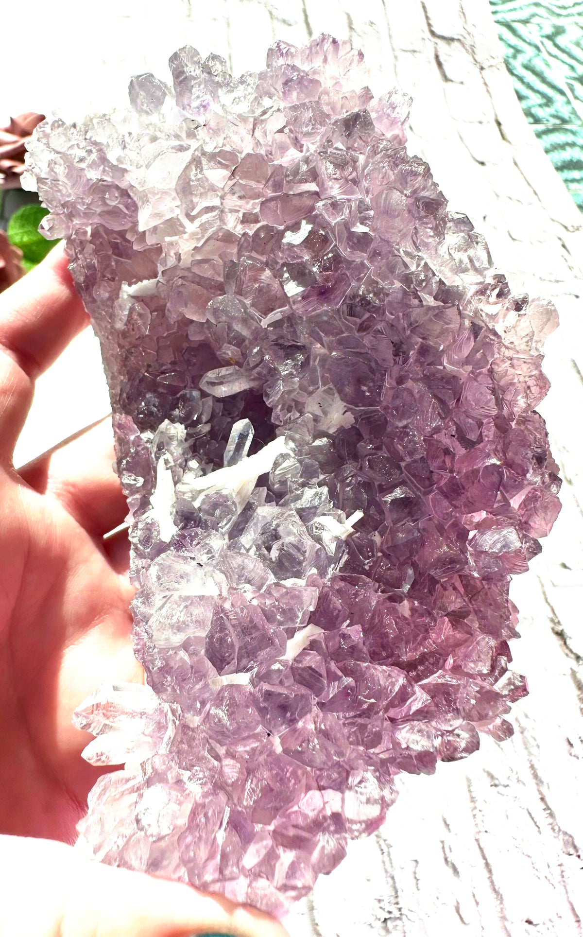 Amethyst flower cluster