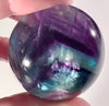 Sferette in fluorite arcobaleno