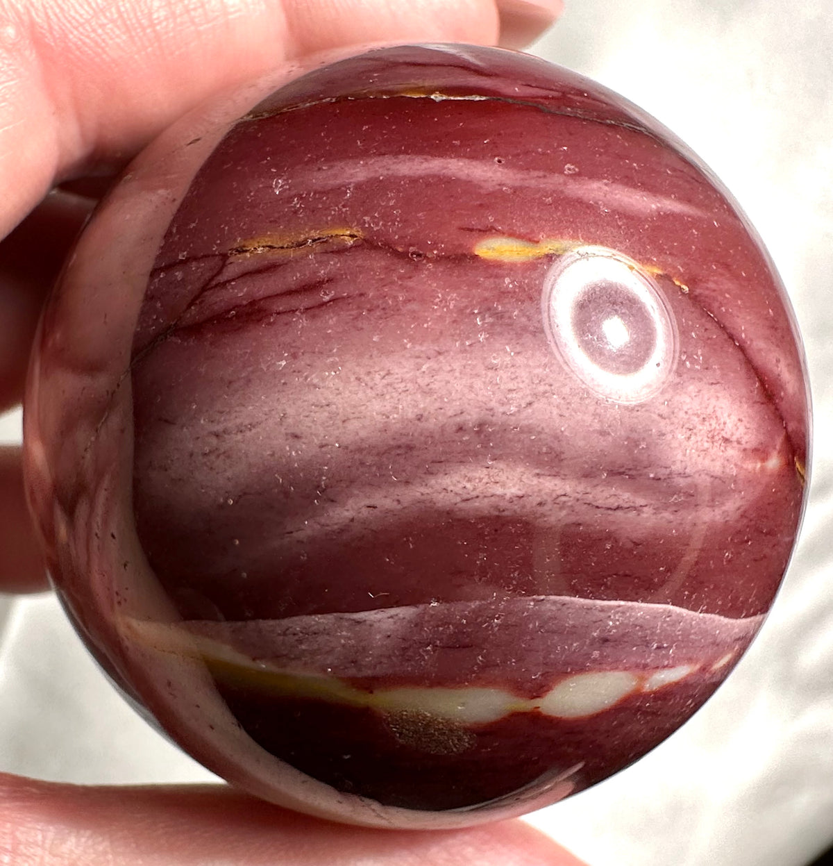 Mookaite sphere