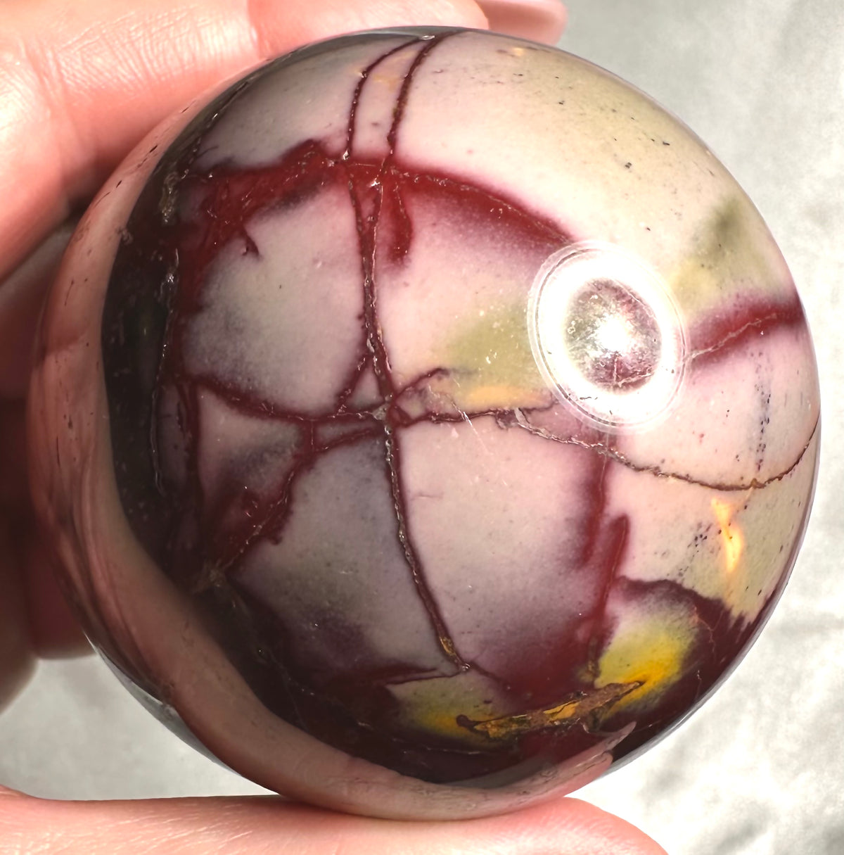 Mookaite sphere