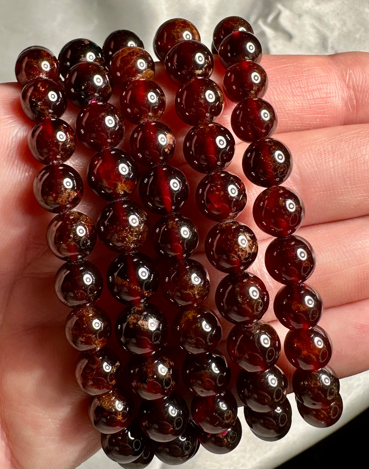 Garnet bracelet