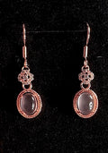 Rose Quartz Earrings